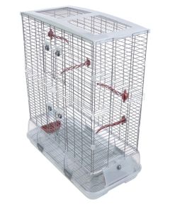 Vision Bird Cage for large birds (L12) - Double height, Large wire