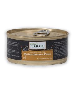 Nature's Logic Grain-Free Feline Chicken Feast Canned Cat Food 24 x 5.5oz
