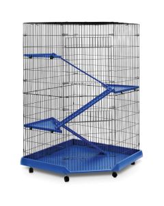 Prevue Hendryx Corner Ferret Cage - Blue
