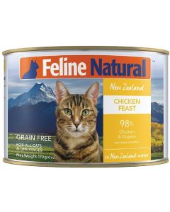 Feline Natural Grain-Free New Zealand Chicken Feast Canned Cat Food