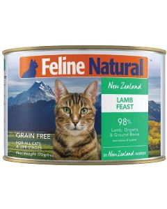 Feline Natural Grain-Free New Zealand Lamb Feast Canned Cat Food