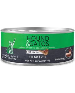 Hound & Gatos 98% Duck Grain-Free Canned Cat Food