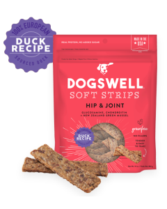 Dogswell Hip & Joint Duck Soft Strips Dog Treat 10oz