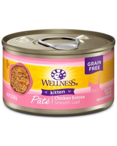 Wellness Complete Health Kitten Canned Cat Food 24 x 3 oz