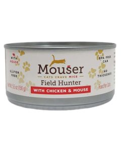 Muridae Pet Mouser Field Hunter With Chicken and Mouse Pate Canned Cat Food