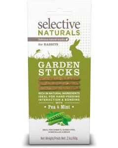 Supreme Selective Naturals Garden Sticks Treats For Guinea Pig, Rabbit, Chinchilla & Degu - 2.1oz