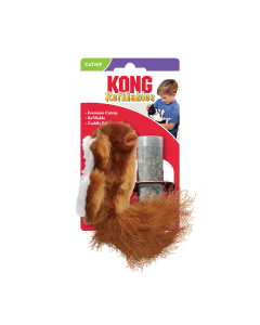 KONG Refillables Squirrel Catnip Cat Toy