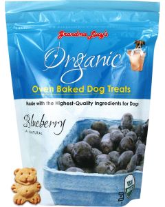 Grandma Lucy's Organic Blueberry Oven Baked Dog Treats 14oz