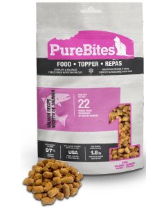 PureBites Freeze-Dried Raw Salmon Cat Food or Topper	