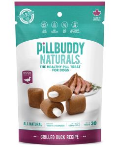 Presidio Pill Buddy Naturals Grilled Duck Dog Treats - 150g