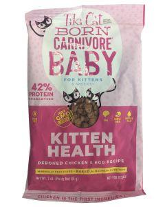 Tiki Cat Born Carnivore Grain-Free Kitten Chicken & Egg Dry Cat Food - Sample