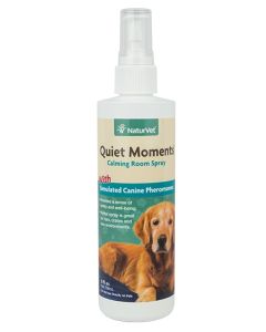 NaturVet Quiet Moments Herbal Calming Spray for Dog 8oz