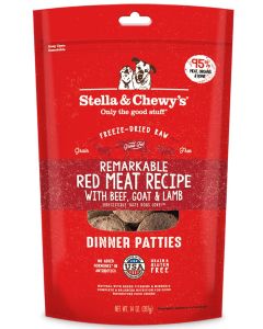 Stella & Chewy's Remarkable Red Meat Freeze-Dried Dinner Patties Dog Food