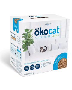 Okocat Natural Wood Clumping Litter 13.2 lbs