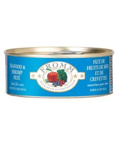 Fromm Four-Star Seafood & Shrimp Pate Canned Cat Food 12x5.5oz
