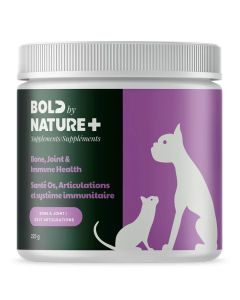 BOLD by NATURE Bone, Joint & Immune Health Supplement for Dogs & Cats 225g