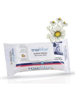 TrueBlue Super Fresh Body & Paw Wipes For Dogs