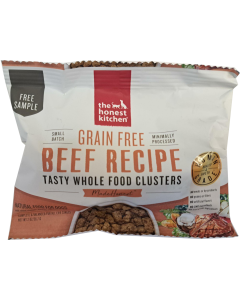 The Honest Kitchen Grain-Free Whole Food Clusters Beef Dry Dog Food - Sample