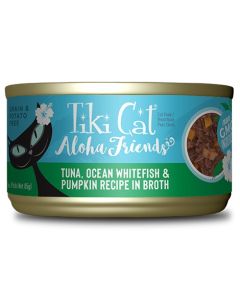 Tiki Cat Aloha Friends Tuna with Ocean Whitefish & Pumpkin Canned Cat Food