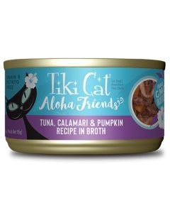 Tiki Cat Aloha Friends Tuna with Calamari & Pumpkin Canned Cat Food