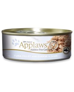 Applaws Tuna Fillet with Cheese in Broth Canned Cat Food