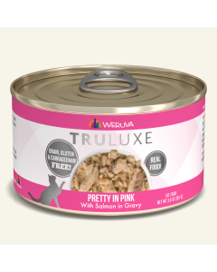 Weruva Truluxe Pretty In Pink with Salmon in Gravy Canned Cat Food