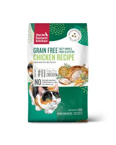 The Honest Kitchen Whole Food Clusters Grain Free Chicken Recipe Dry Cat Food