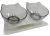 Goo-eez Inclined Double Feeder Cat Bowl