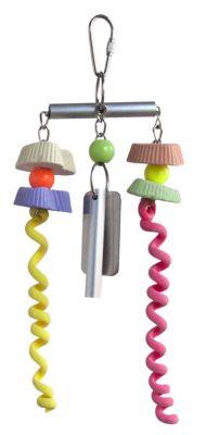 Prevue Hendryx Chime Time Trade Winds Bird Toy