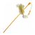 SPOT Flicker Fun Feather Bird Wand 15" Cat Toy - Assorted Colors