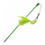 SPOT Flicker Fun Feather Bird Wand 15" Cat Toy - Assorted Colors