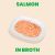Almo Nature Natural HQS Salmon in Broth Grain-Free Canned Cat Food 24x2.5oz