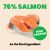 Almo Nature Natural HQS Salmon in Broth Grain-Free Canned Cat Food 24x2.5oz