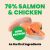 Almo Nature Natural HQS Salmon and Chicken in Broth Grain-Free Canned Cat Food 24x2.5oz