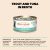 Almo Nature Natural HQS Trout and Tuna in Broth Grain-Free Canned Cat Food 24x2.5oz