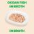 Almo Nature Natural HQS Ocean Fish in Broth Grain-Free Canned Cat Food 24x2.5oz