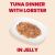 Almo Nature La Cucina HQS Tuna with Lobster in Jelly Grain-Free Adult Cat Food Pouches 24x1.94oz