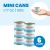 Almo Nature Supportive Formulas HQS Indoor Formula Tuna Recipe In Gravy Adult Canned Cat Food - 6 x 1.77oz (50g)