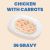 Almo Nature Complete HQS Chicken Recipe with Carrots in Gravy Grain-Free Canned Cat Food 24x2.47oz