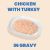 Almo Nature Complete HQS Chicken & Turkey in Gravy Grain-Free Canned Cat Food 24x2.47oz