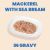 Almo Nature Complete HQS Mackerel with Sea Bream in Gravy Grain-Free Canned Cat Food - 24x2.47oz