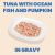 Almo Nature HQS Complete Tuna With Ocean Fish And Pumpkin in Gravy Grain-Free Canned Cat Food - 24x2.47oz