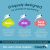 The Company of Animals Pro Treat Bag - Navy & Light Blue Color
