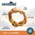 DOGGINSTIX Braided Lamb Collagen Ring - 40ct