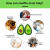 PawzNDogz Delicious Avocado Anti-Bite Snuffle Mat For Dog- Challenge Level 3