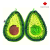 PawzNDogz Delicious Avocado Anti-Bite Snuffle Mat For Dog- Challenge Level 3