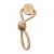 SPOT Love The Earth Coffee Wood Chew & Rope Tug Dog Toy 