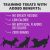 Cloud Star Tricky Trainers Grain Free with Liver Soft & Chewy Dog Treats - 12oz