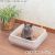 Iris Self-Cleaning Cat Litter Pan - Blue