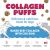 Icelandic+ Collagen Puffs Baked Beef Collagen with Cod Skin Crunchy Protein Bites Small Dog Treats - 1.3oz